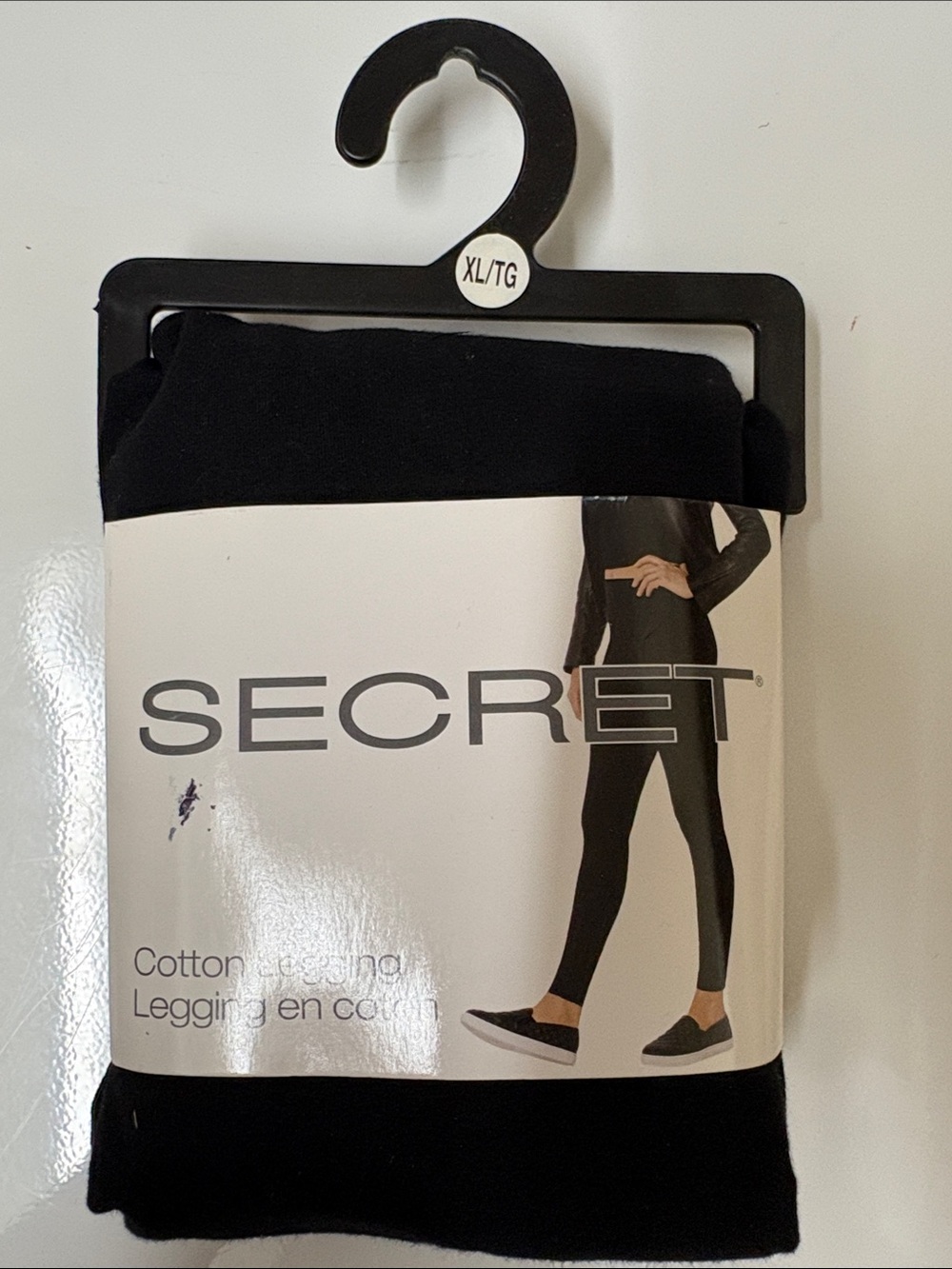 Secret Cotton Leggings - Black BRAND NEW- XL